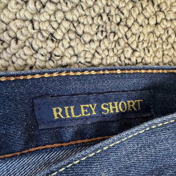 Lucky Brand Riley Raw Hem Denim Jean Shorts US Women's 8/29 - Picture 5 of 7